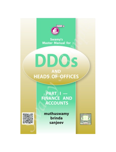 Master Manual For Ddos Part I - 2021 S-7 By Muthuswamy, Brinda, Sanjeev Published By Swamy Publisher