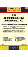 The Bharatiya Sakshya Adhiniyam, 2023 (Bare Act) Edition 2024 Published By Whitesmann Publishing