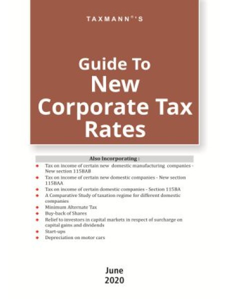 Guide To New Corporate Tax Rates