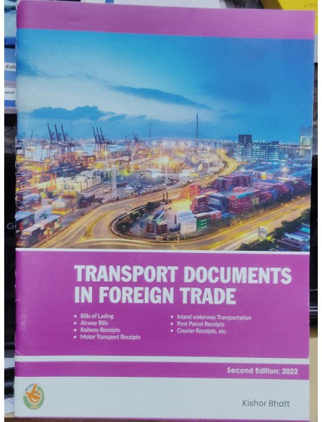 TRANSPORT DOCUMENTS IN FOREIGN TRADE 2ND EDITION 2022 PUBLISHED BY JBS ACADEMY