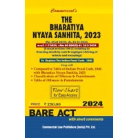 Bharatiya Nyaya Sanhita, 2023 Edition 2024 Published by Commercial Law Publisher